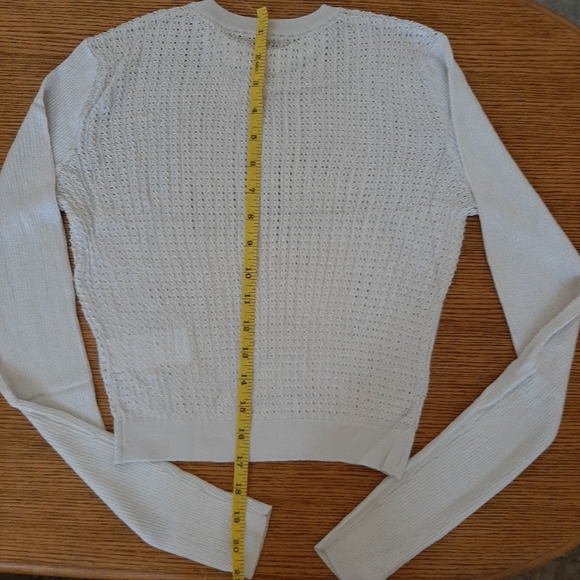 Free People H20 Crew Pullover Found Moon XS - Picture 6 of 10